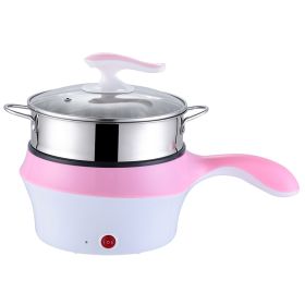 Smart Electric Hot Pot For Students (Option: Pink-EU-Double layer)