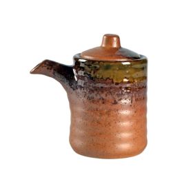 Seasoning Soy Sauce Ancient Simple Japanese Ceramic Oil Pot (Option: 4 Style)